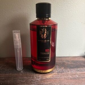 Mancera Red Tobacco Eau de Parfum 5 ML Decant/Sample